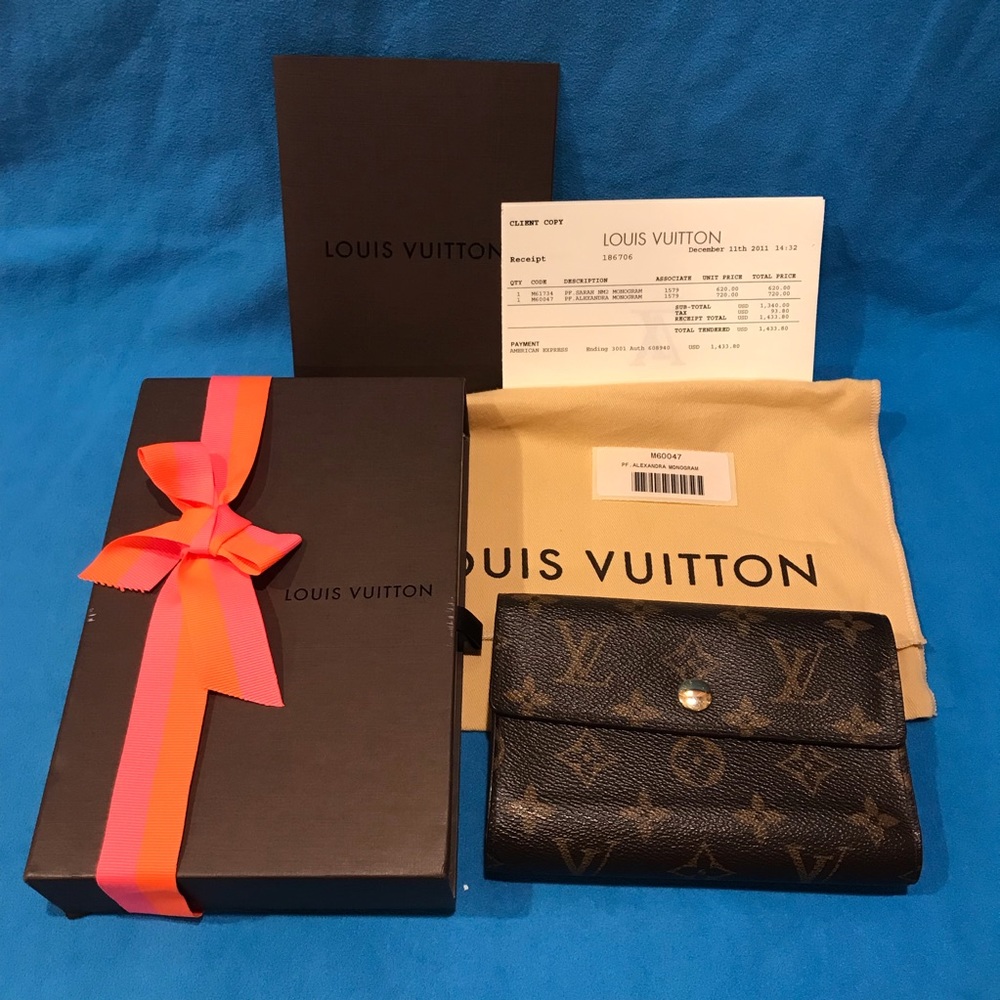 Louis Vuitton Alexandra Monogram Wallet